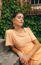 Xica Peach Dress